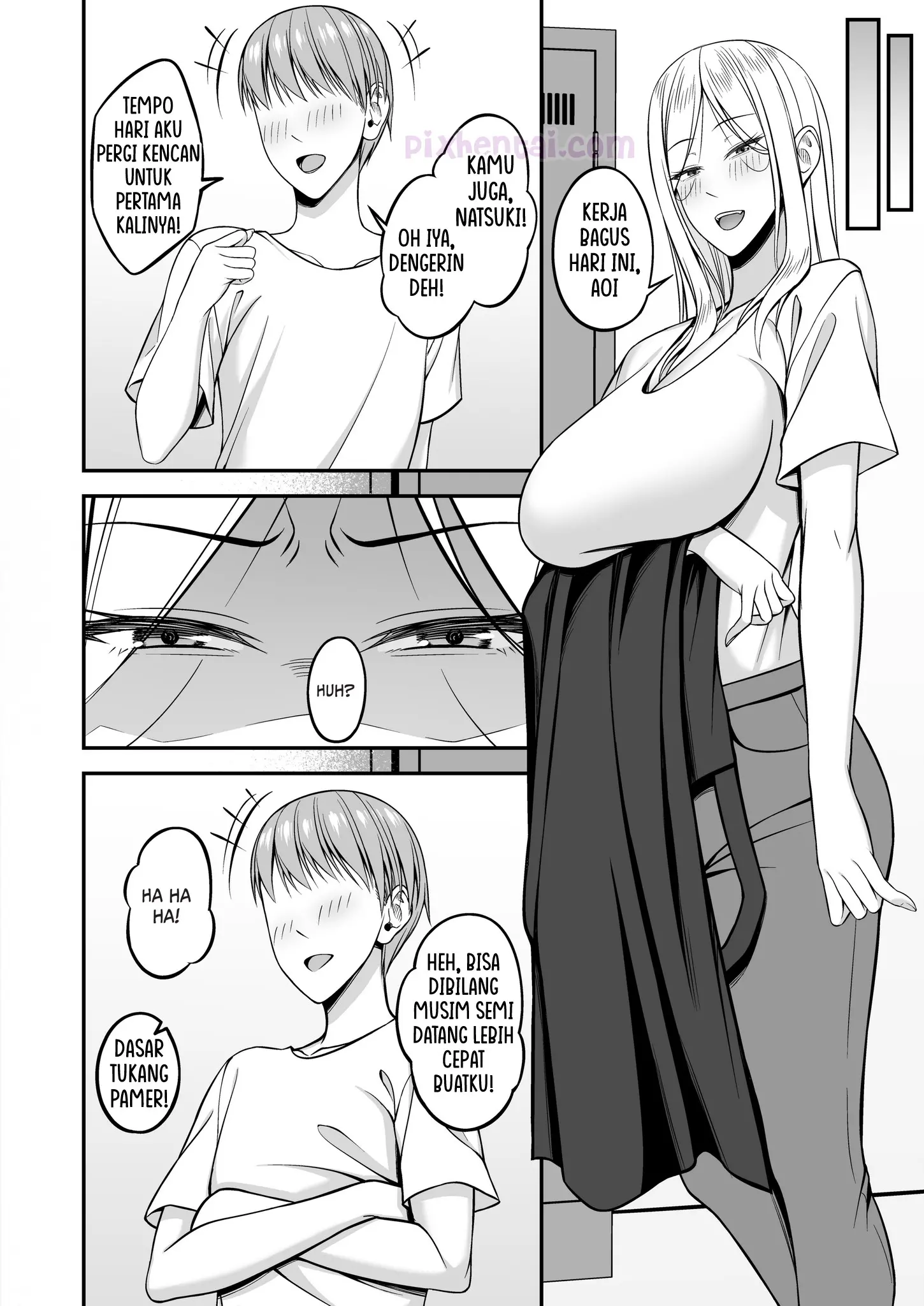 Komik hentai xxx manga sex bokep Big Titty Gyaru Coworker Offers More Than Just Drinks 3